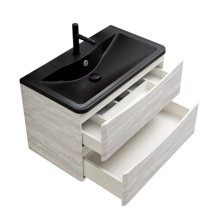 Тумба с раковиной BelBagno Acqua 80 светлое дерево - 3