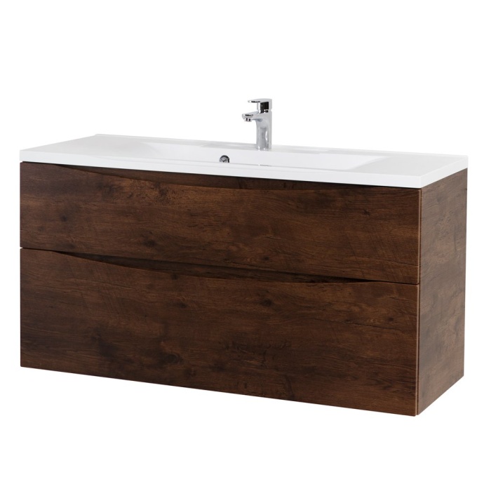Тумба с раковиной BelBagno Marino 120 темное дерево - 1