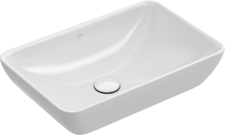 Раковина Villeroy & Boch Venticello 4113 55R1 alpin CeramicPlus 411355R1 - 0