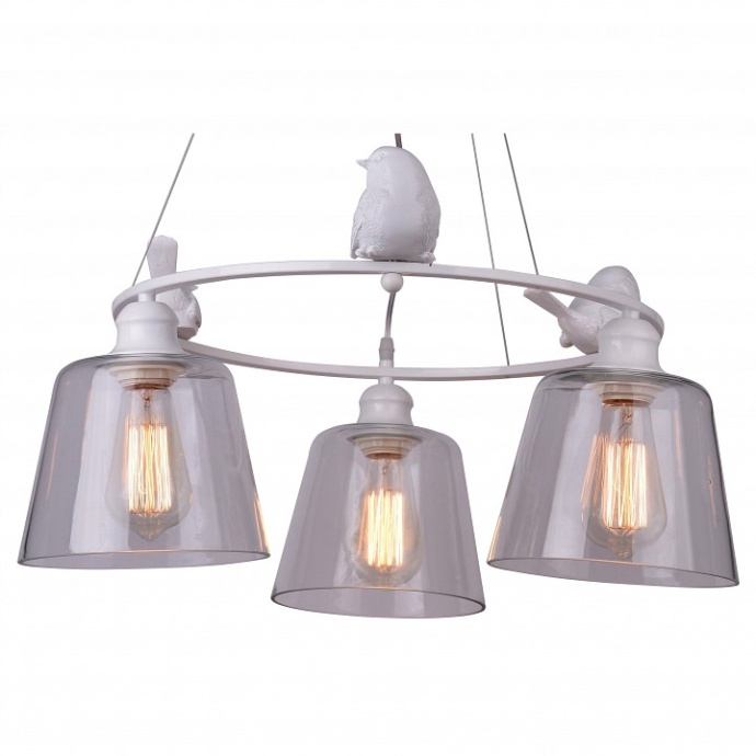 Подвесная люстра Arte Lamp Passero A4289LM-3WH - 0