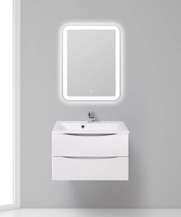 Тумба с раковиной BelBagno Marino 75 bianco opaco - 1