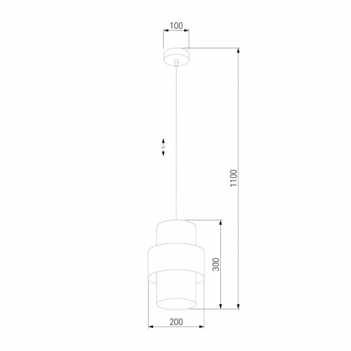 Подвесной светильник TK Lighting Calisto 849 Calisto - 1