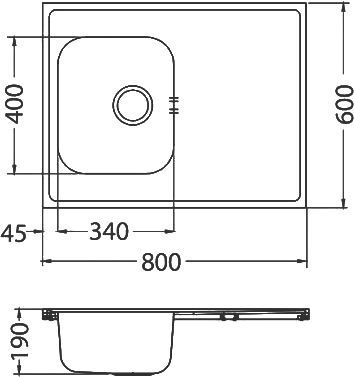 Мойка кухонная Alveus Classic Pro 30 1130469 - 3