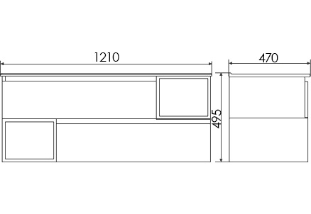 Мебель для ванной Comforty Турин 120 дуб бежевый - 4