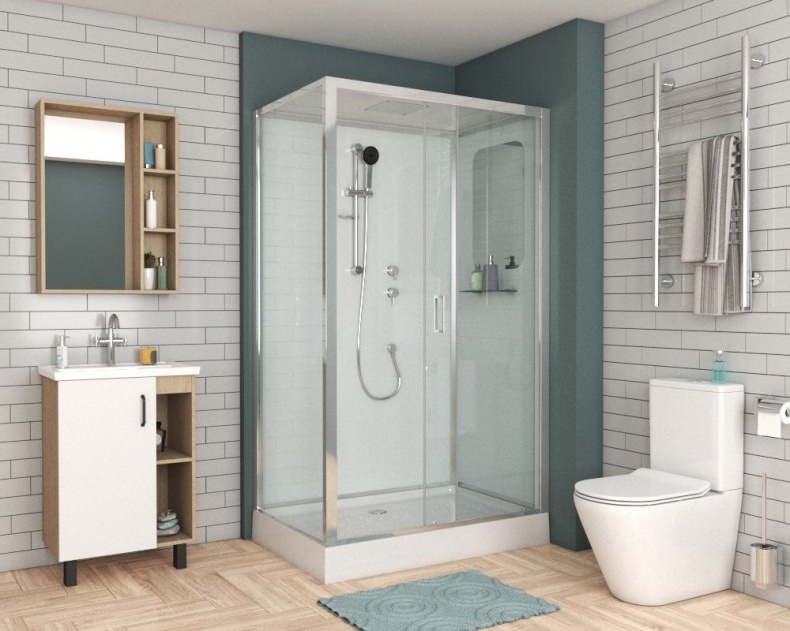 Душевая кабина Niagara Premium NG-6012-01QR 120х80х210 правая 60120114QR - 1