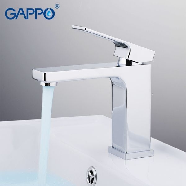 Смеситель для раковины Gappo хром G1018 - 2