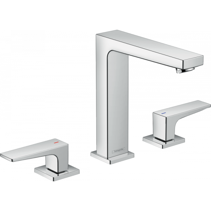Смеситель Hansgrohe Metropol 32515000 для раковины с донным клапаном Push-Open - 0