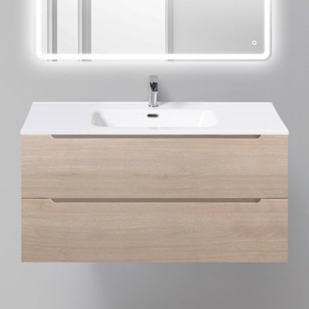 Тумба с раковиной BelBagno Etna 100 rovere grigio - 0