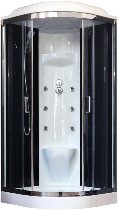 Душевая кабина Royal Bath RB 100HK7-BT-CH - 0