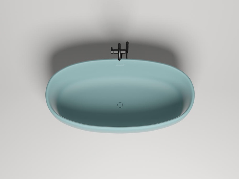 Ванна из искусственного камня Salini Luce 170x85 100121MRF S-stone, матовый, RAL полностью - 2