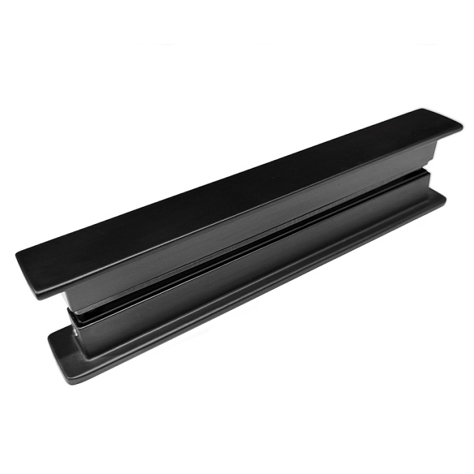 Душевой уголок Abber Sonnenstrand 120x75 профиль черный стекло прозрачное AG07120B-S75B - 3