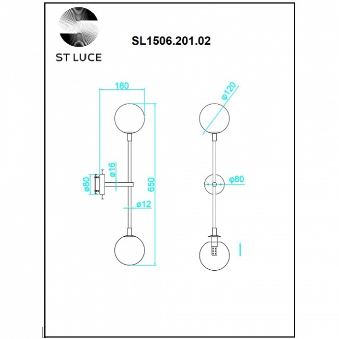 Бра ST-Luce Chieti SL1506.201.02 - 4