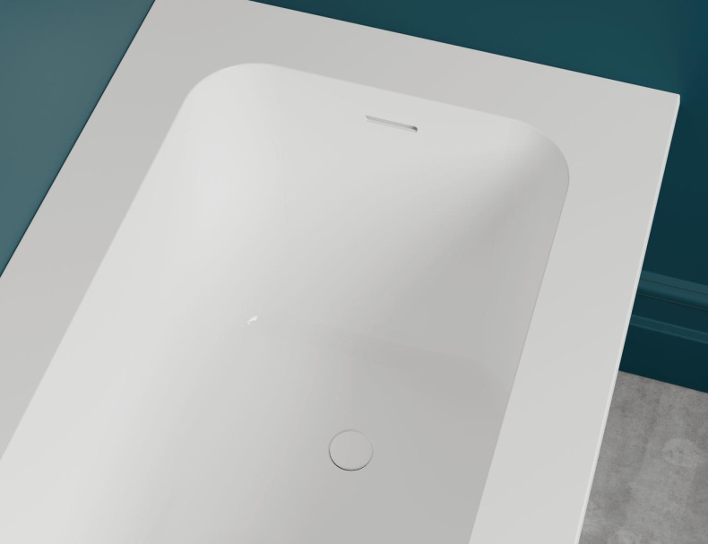 Ванна из искусственного камня Salini Orlando 190x100 102124MRF S-Stone, матовый, RAL полностью - 1