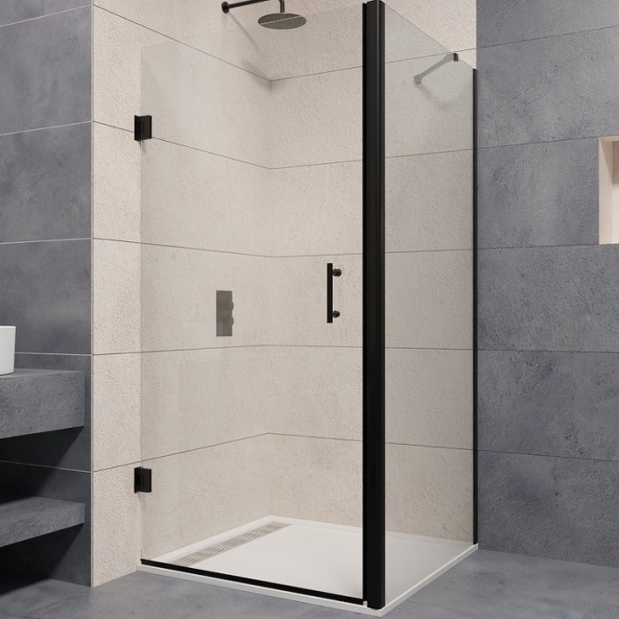 Душевой уголок RGW Passage PA-36B 90x100 профиль черный стекло прозрачное 41083690-014 - 0