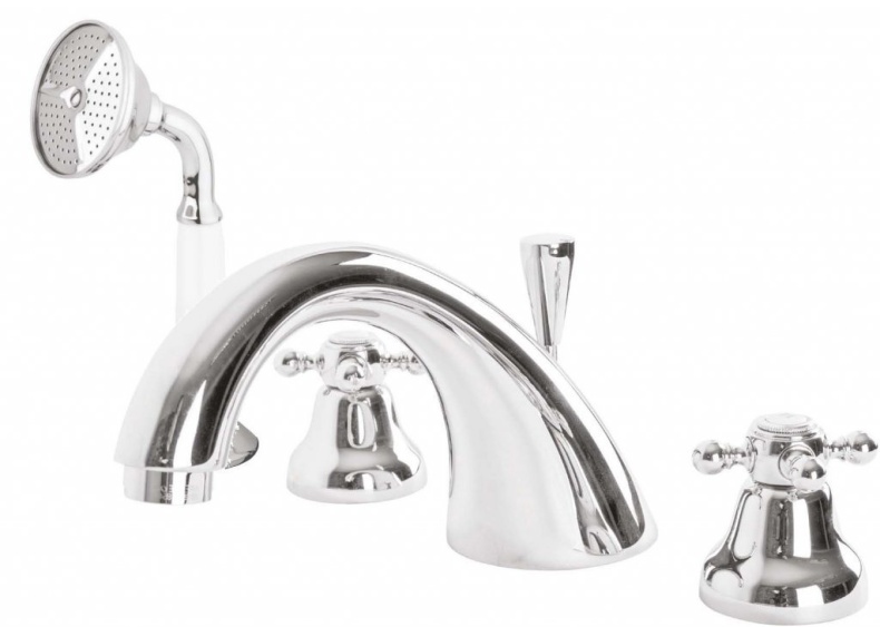 Смеситель для ванны Cezares Golf хром  GOLF-BVD-01 - 0