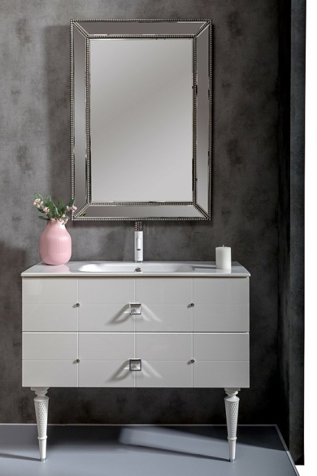 Ножки для тумбы Boheme Armadi Art Vallessi Avangarde Denti 35 белый 847-W-35 - 1