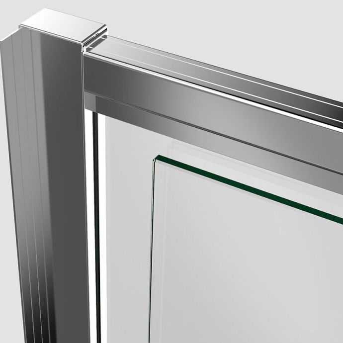 Душевая дверь в нишу Vincea Intra VDP-1I7080CL 70/80 см, стекло прозрачное, хром - 5