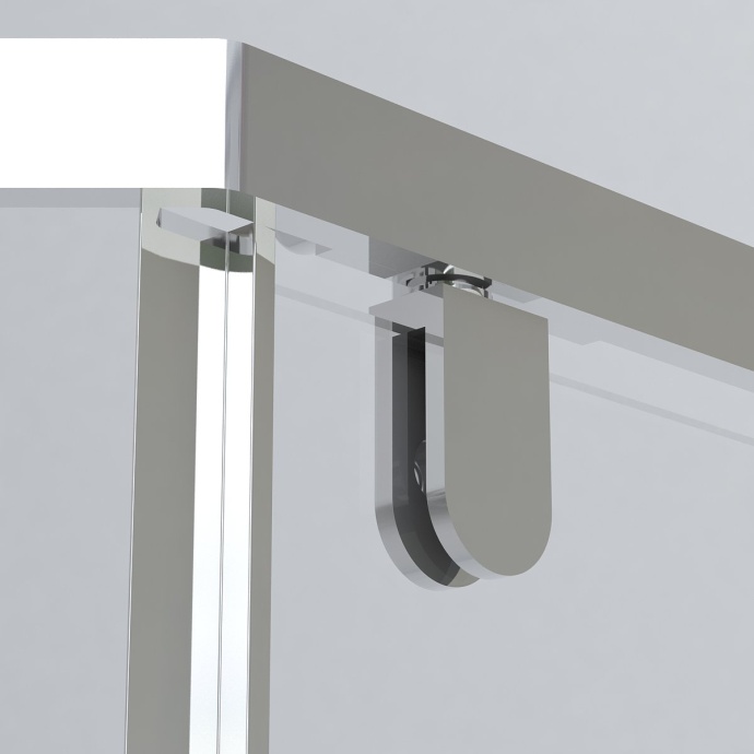 Душевой уголок Vincea Stresa VSP-1S900CL 90x90, профиль хром, стекло прозрачное - 6