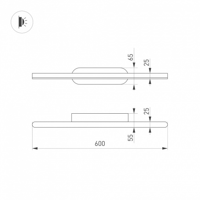 Подсветка для зеркала Arlight TENERO 37465 - 3