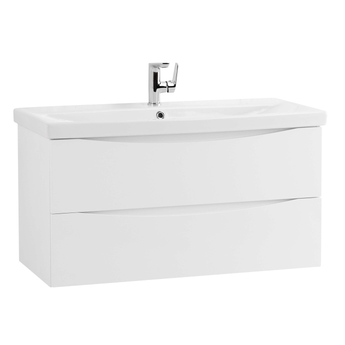 Тумба с раковиной BelBagno Marino-Cer 80 белый  - 1