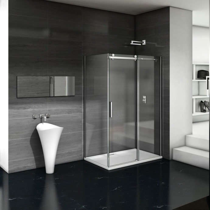 Душевой уголок Good Door Galaxy WTW+SP-C-CH 140x90 - 0
