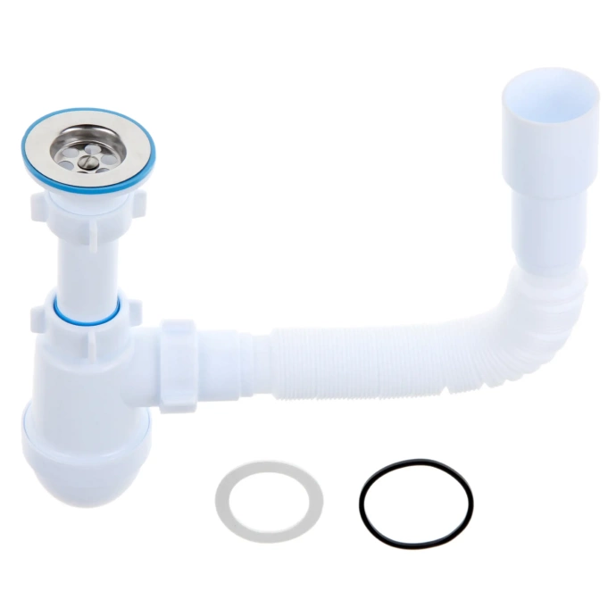 Сифоны/Для раковин и биде Ани Пласт С1015  Ани сифон 11/4*40 - 0