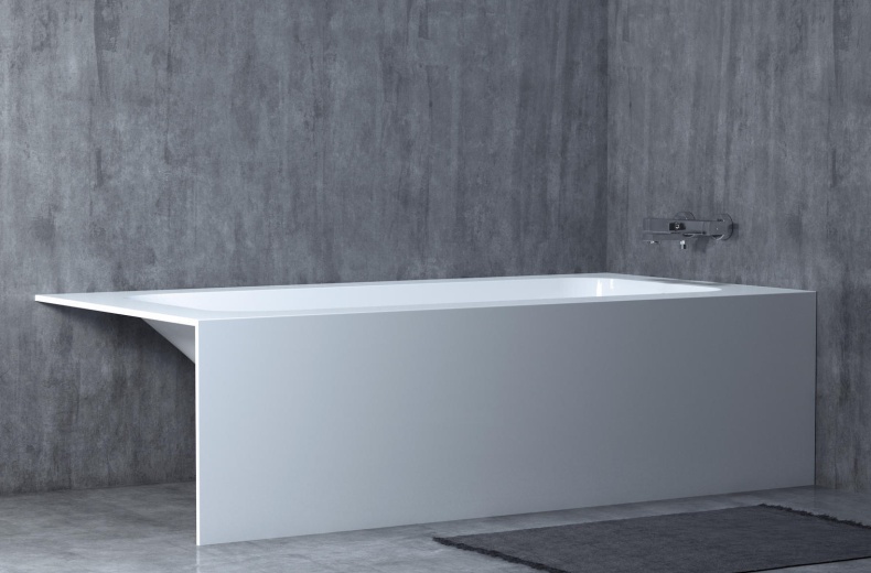 Ванна из искусственного камня Salini Orlando 180x80 102022MRF S-Stone, матовый, RAL полностью - 5