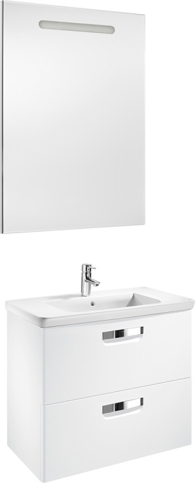 Тумба для комплекта Roca Gap 60, белая матовая ZRU9302734 - 5
