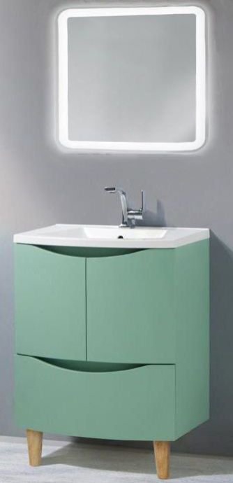 Тумба под раковину BelBagno Alda 80 зелёный BB800SHVC/MO - 1