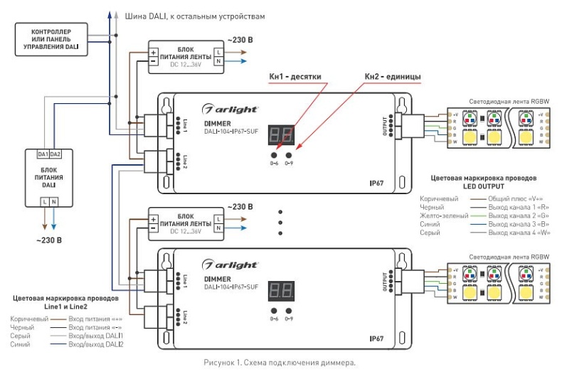 Контроллер-диммер Arlight Intelligent 026496 - 1