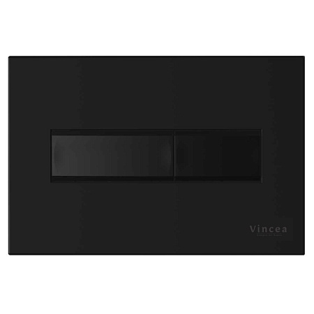 Кнопка смыва Vincea Line черный матовый VFP-732MB - 0