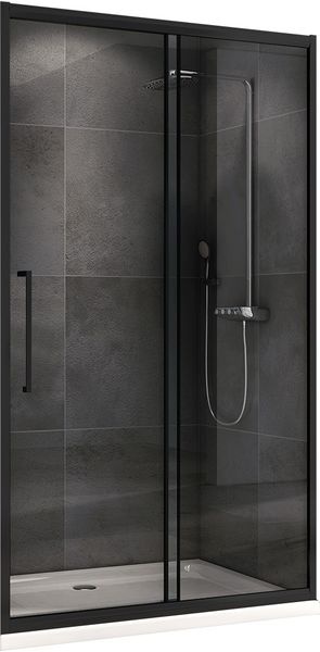 Душевая дверь ABBER Sonnenstrand 100 профиль черный  AG30100B5 - 0