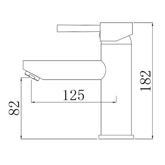 Смеситель для раковины Comforty белый 00-00006491 - 2