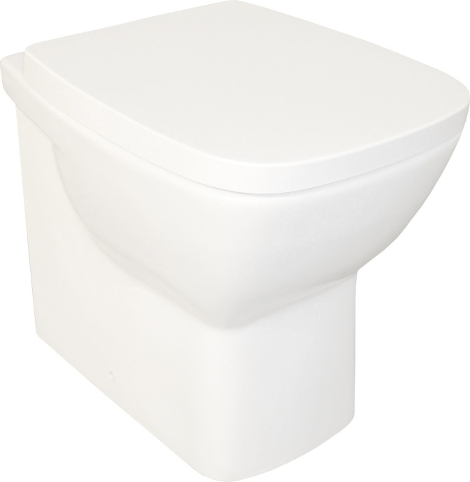 Унитаз приставной BelBagno Lago BB128CB с сиденьем микролифт BB128SC - 0