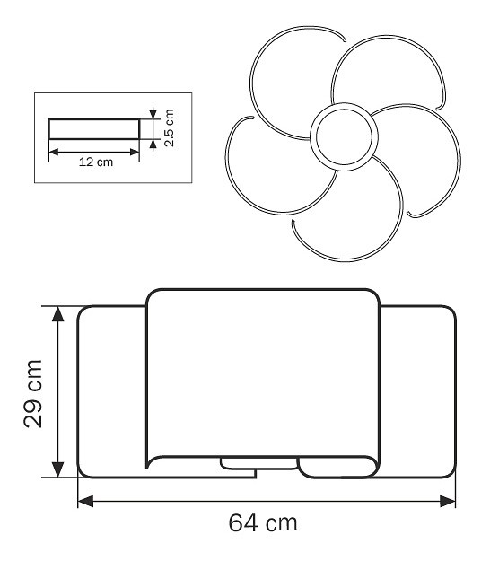 Потолочная люстра Lightstar Simple Light 811 811050 - 4