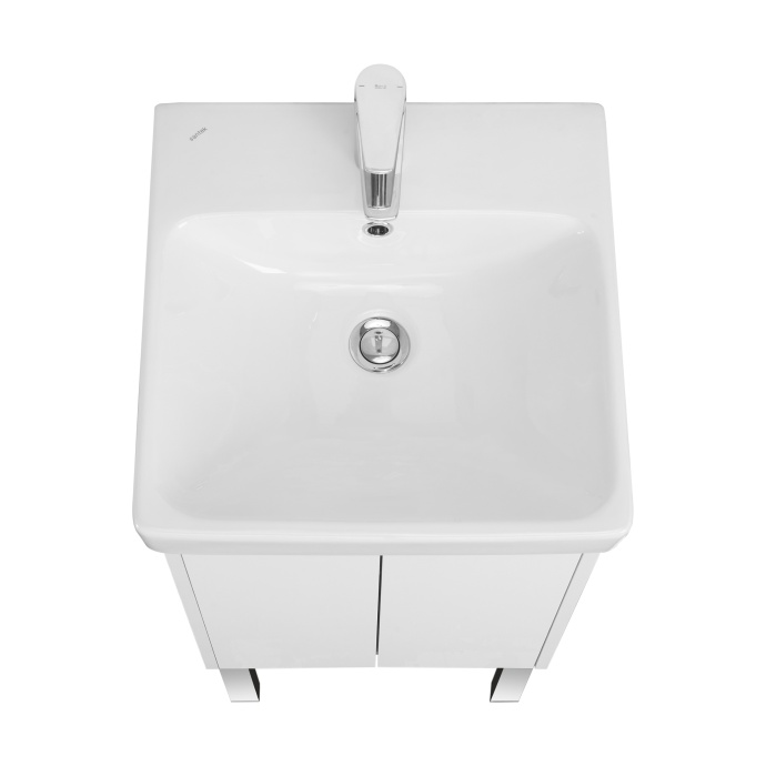 Тумба под раковину Aquaton Сканди Doors 45 белый  1A278701SD010 - 2
